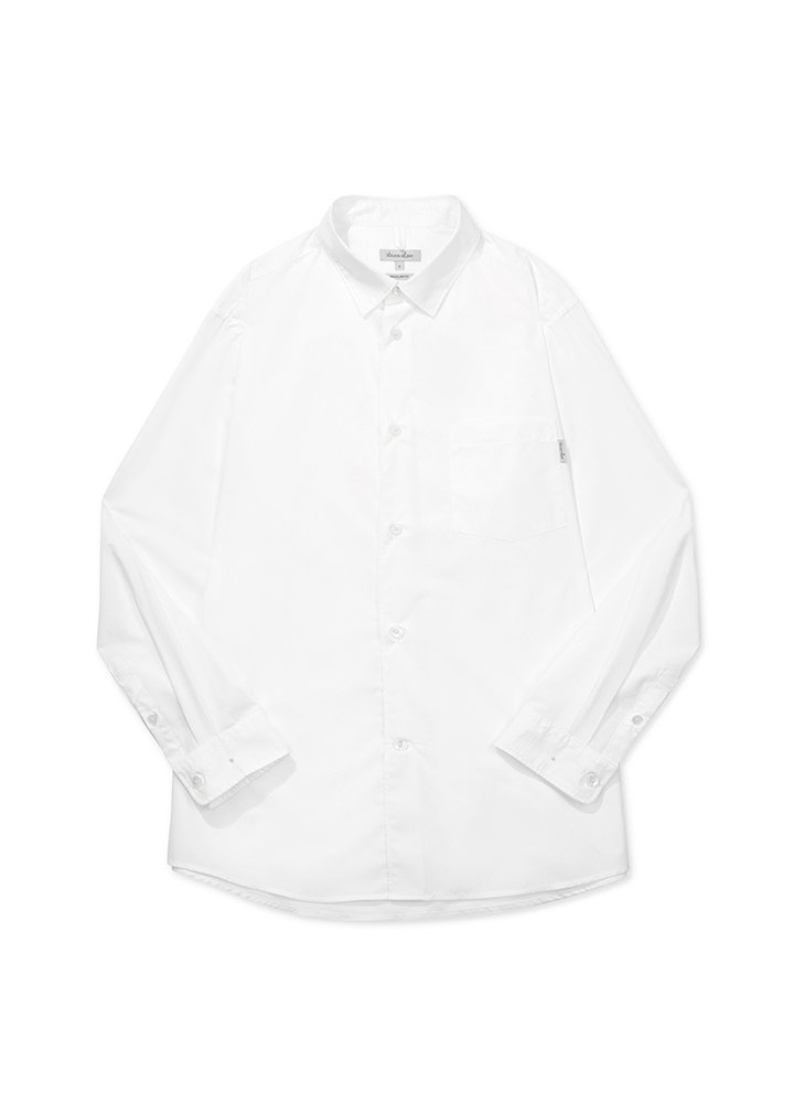 타입라이터 셔츠 M (White)